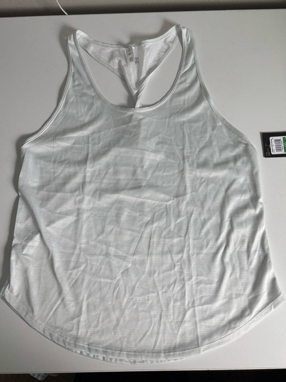 Under Armour Women’s Loose Fit Athletic Workout Tank Large Racerback Gym Shirt